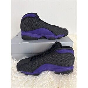 Size 9.5 Nike Jordan 13 Retro Court Purple Lakers XIII Flint Grey Bred HGG PE